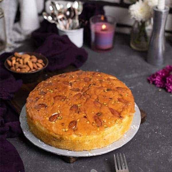Almond Peanuts Cake – Baba Bakers Cakes Almond Peanuts Cake - Baba Bakers Cakes | Giftoo Pakistan