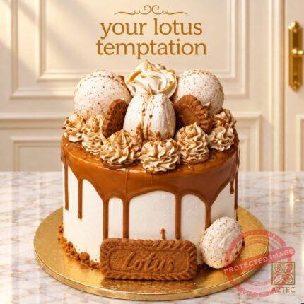 Aztec Lotus Cake - Aztec Cakes Karachi | Giftoo Pakistan