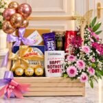Beautiful Wooden Basket - Anniversary Gifts | Giftoo Pakistan