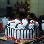 Black Forest Cake for Hyderabad - Black & Brown Bakers Cakes | Giftoo Pakistan