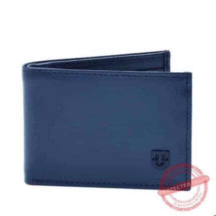 Blue 100% Leather Wallet - Father’s Day Gifts | Giftoo Pakistan