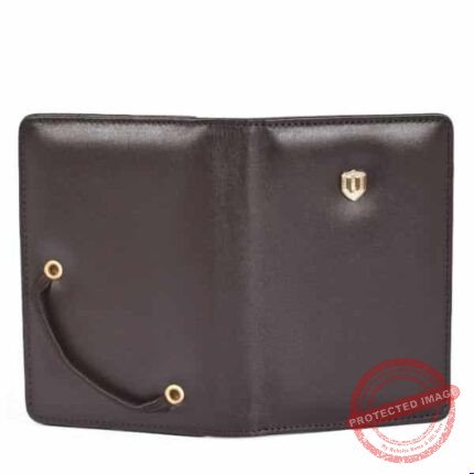 Brown 100% Leather Passport Holder - Father’s Day Gifts | Giftoo Pakistan