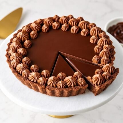 Callebaut Chocolate Tart - Karachi Cakes | Giftoo Pakistan