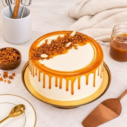 Caramel Crunch Cake - Karachi Cakes | Giftoo Pakistan
