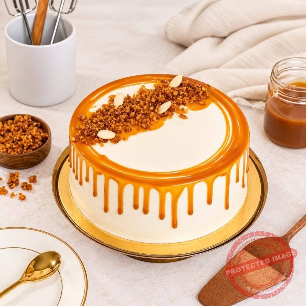 Caramel Crunch Cake – Karachi Cakes Caramel Crunch Cake - Karachi Cakes | Giftoo Pakistan