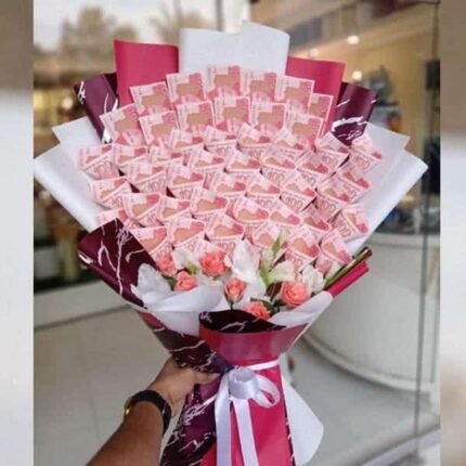 Cash Bouquet New Style 2 - Anniversary Gifts | Giftoo Pakistan