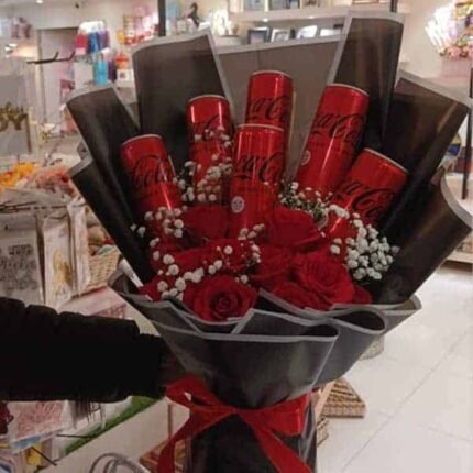 Bouquet for Coke Lovers - Anniversary Gifts | Giftoo Pakistan