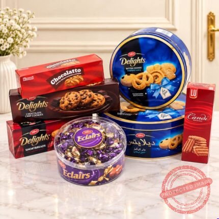 Cookies Gift Basket - Chocolates Basket | Giftoo Pakistan