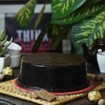 Double Chocolate Cake - Black & Brown Bakers Cakes | Giftoo Pakistan