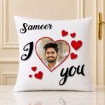 Love Cushion with Name - Anniversary Gifts | Giftoo Pakistan