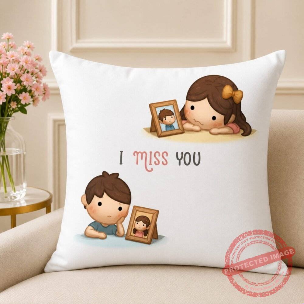 Miss You – Personalised Cushions Miss You - Personalised Cushions | Giftoo Pakistan