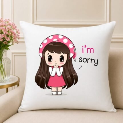 Sorry Form Girl - Personalised Cushions | Giftoo Pakistan
