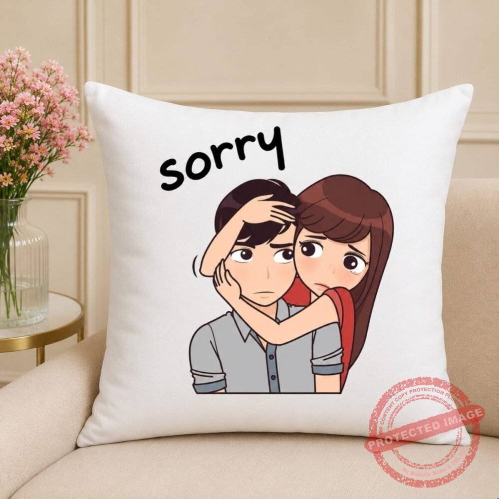 Sorry Love – Personalised Cushions Sorry Love - Personalised Cushions | Giftoo Pakistan