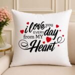 I Love You from Heart Cushion - Anniversary Gifts | Giftoo Pakistan