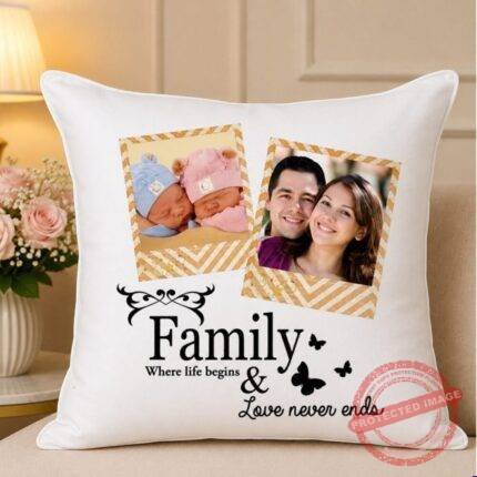 Personalize Pic Cushion - Anniversary Gifts | Giftoo Pakistan