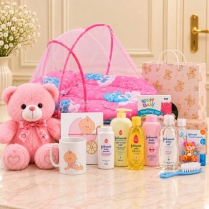 New Born Baby Girl Deal 3 - Congratulations Gifts | Giftoo Pakistan