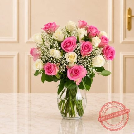 Pastel Roses Love - Anniversary Gifts | Giftoo Pakistan