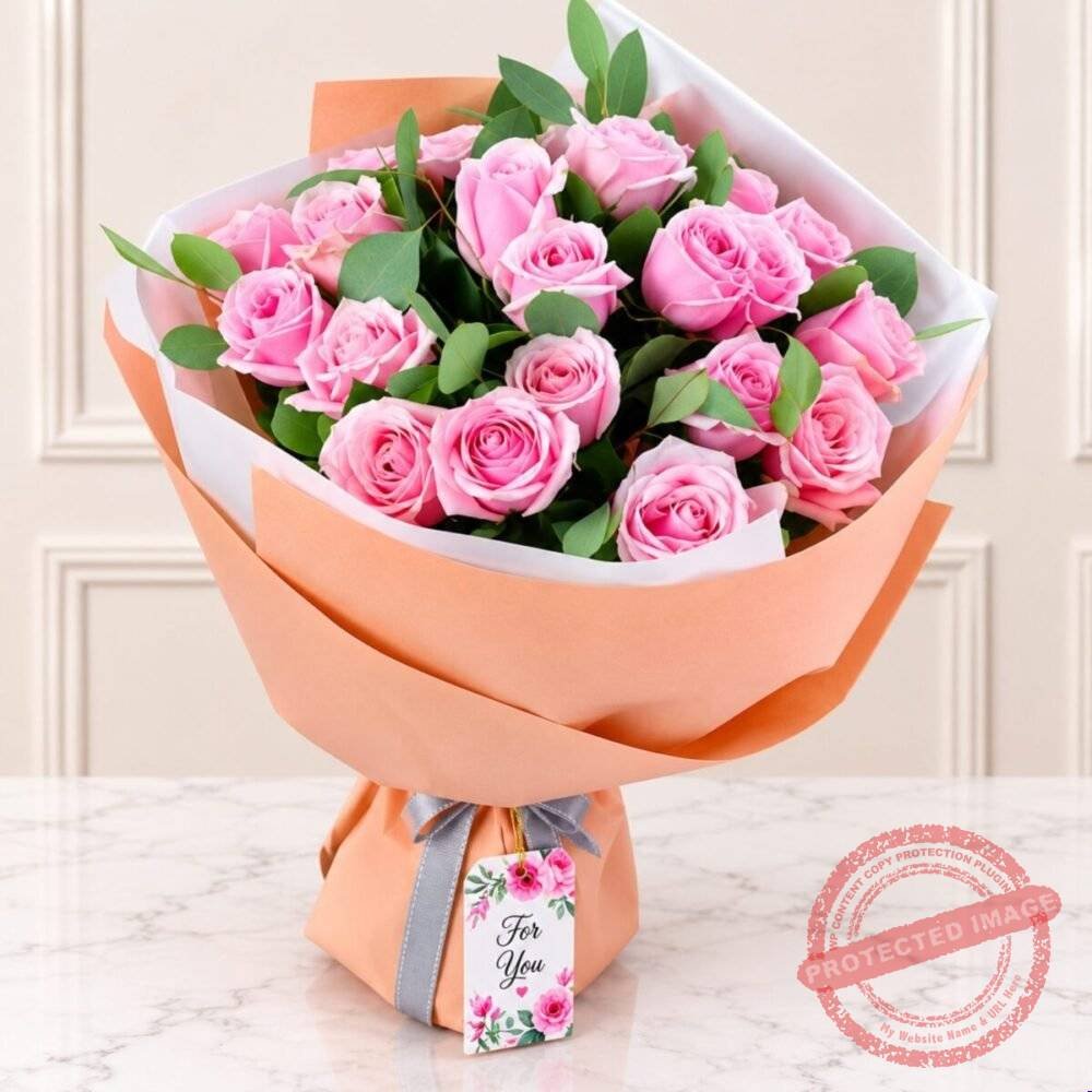 Imported Pink Bunch – Premium Quality Flowers Imported Pink Bunch - Premium Quality Flowers | Giftoo Pakistan