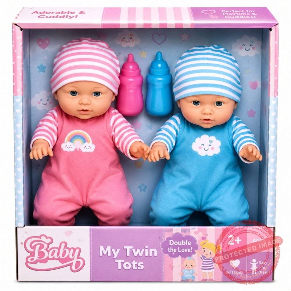 Be My Baby Twin Tots – Gifts for Kids Be My Baby Twin Tots - Gifts for Kids | Giftoo Pakistan