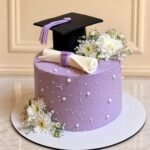 Purple Theme Graduation Cake - Cake O’Clock | Giftoo Pakistan