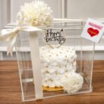 Cake with Acrylic Box - Anniversary Gifts | Giftoo Pakistan