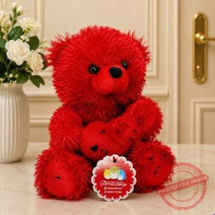 Red Sign Love Teddy - Teddy Bears | Giftoo Pakistan