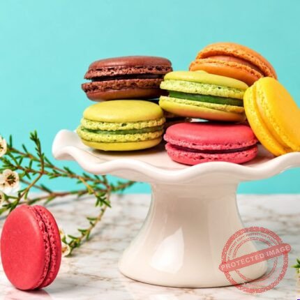 French Macarons (Box of 8) - CHOCOLATES | Giftoo Pakistan