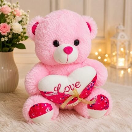 Love Cute Teddy Bear Size 12 Inch - Anniversary Gifts | Giftoo Pakistan