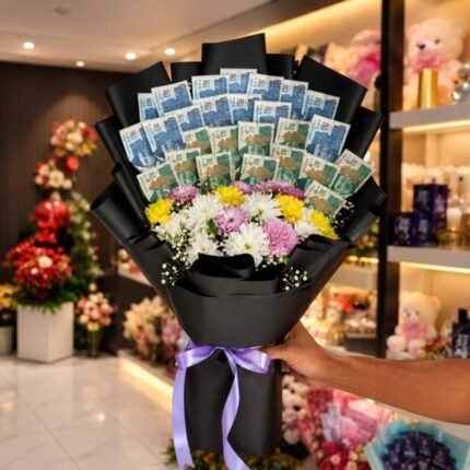 Sensation Cash Bouquet - Anniversary Gifts | Giftoo Pakistan