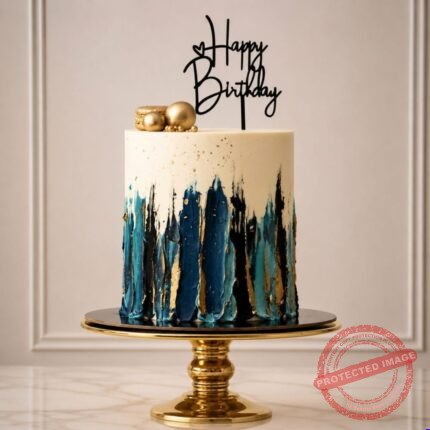 Blue Theme Cake - Cake O’Clock | Giftoo Pakistan