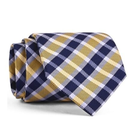 Golden Check Tie - Men’s Accessories | Giftoo Pakistan