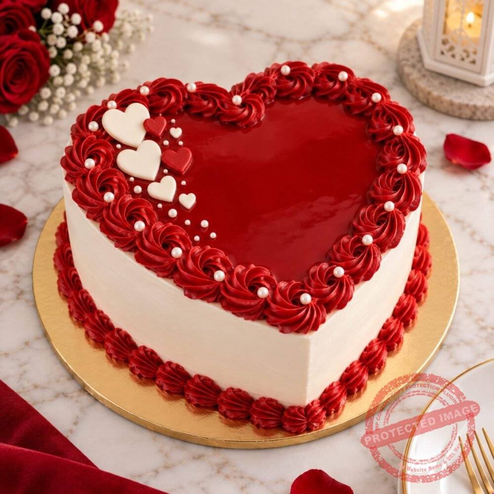 Heart Shape Cake - Designer Cakes Heart Shape Cake - Designer Cakes | Smilee