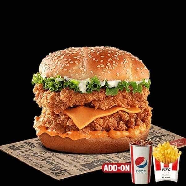 Mighty Zinger from KFC (2 Persons) - KFC Mighty Zinger from KFC (2 Persons) - KFC | Smilee