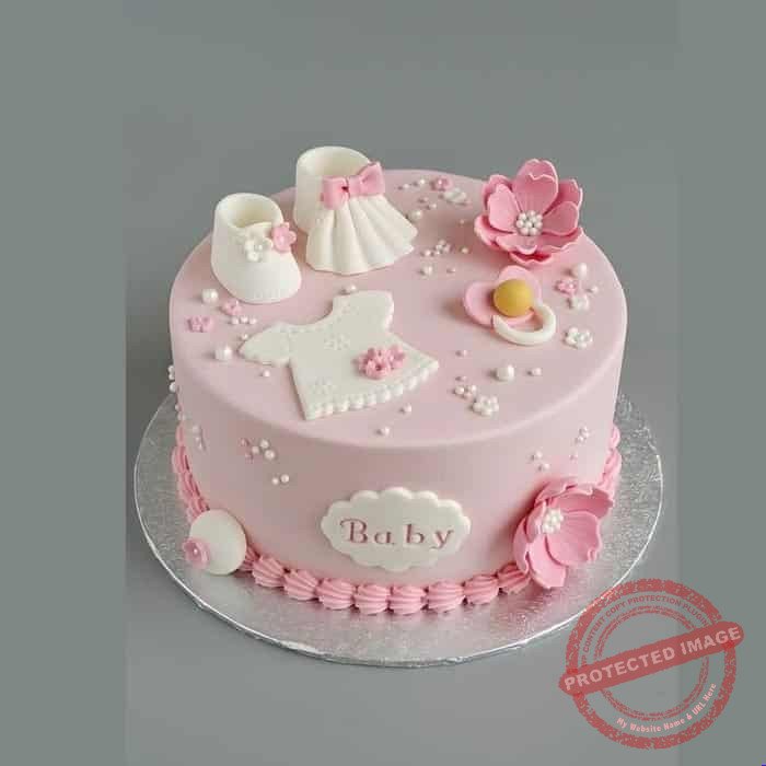 New Born Baby Cake – Designer Cakes New Born Baby Cake - Designer Cakes | Giftoo Pakistan