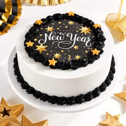 New Year Designer Cake - Gifts by Occasions | Giftoo Pakistan