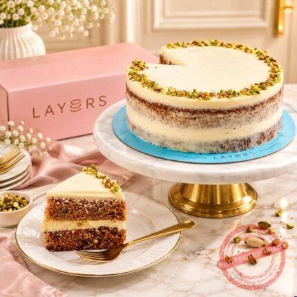 Nuts Fusion Cake - Layers Bakeshop Cakes | Giftoo Pakistan
