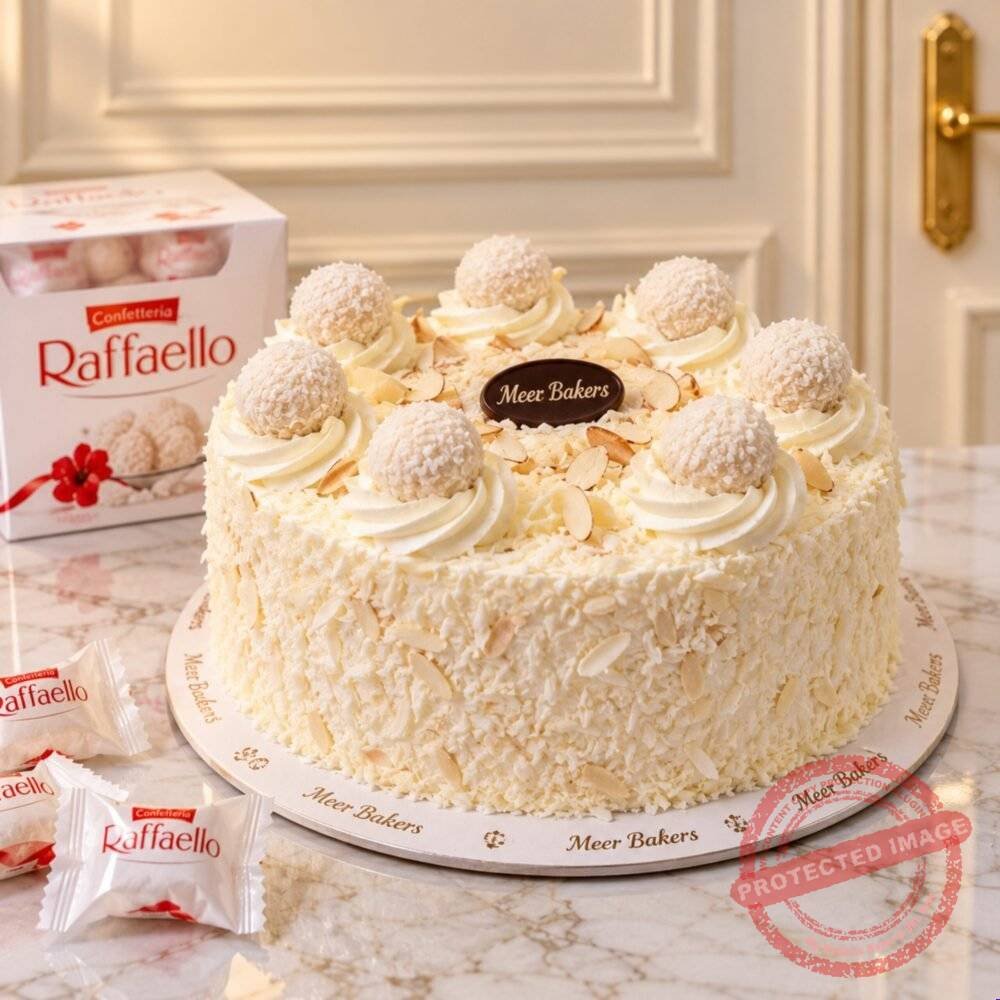 Raffaello Cake - Meer Bakers Cakes Raffaello Cake - Meer Bakers Cakes | Smilee
