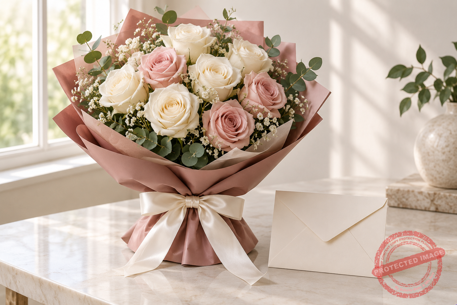 Say it with flowers.