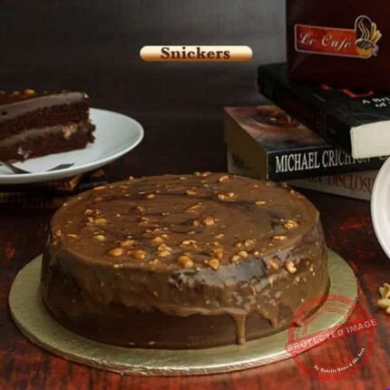 Snickers Cake - Le Cafe Cakes Multan | Giftoo Pakistan