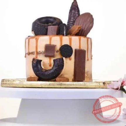 Trio Cake Cake 3 Lbs - Aztec Cakes Karachi | Giftoo Pakistan