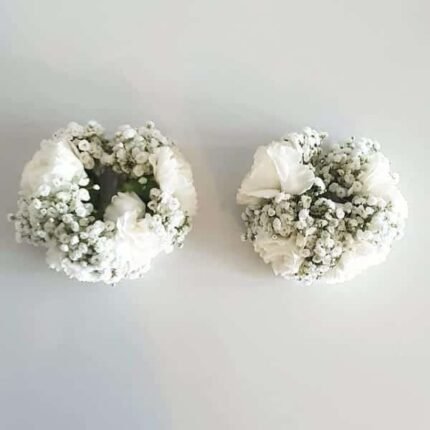 Gajra Pair in Imported Flowers - Anniversary Gifts | Giftoo Pakistan